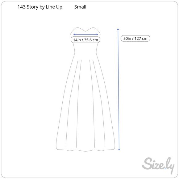 143 Story by Line Up Double Strap Florap Faux Wrap Dress Small - Picture 10 of 10